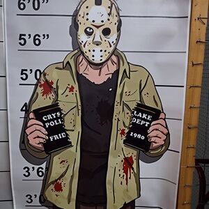 Jason Friday The 13th Mugshot Poster